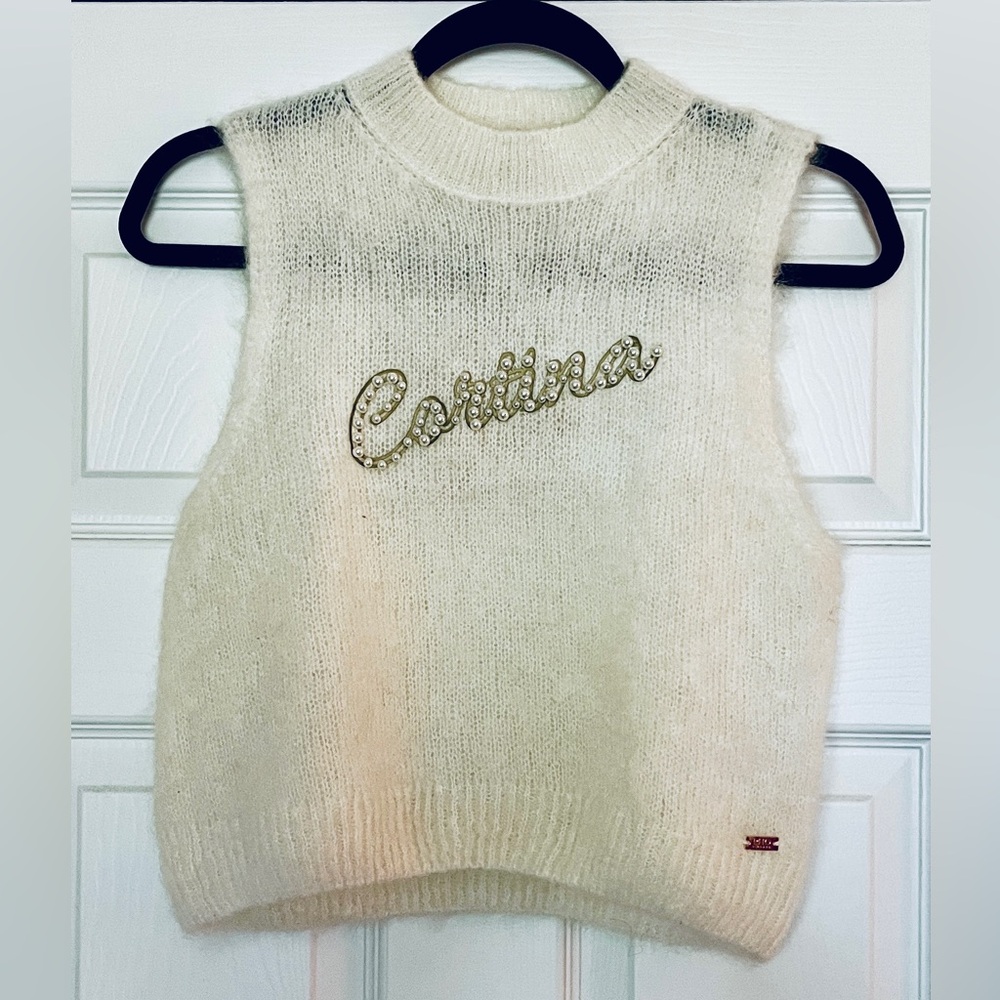 🇮🇹 Fuzzy Angora Vest